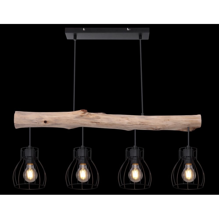 Globo - Hanglamp aan kabel 4xE27/40W/230V