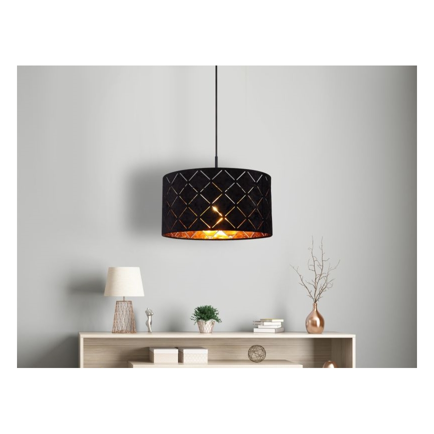 Globo 15334H - Hanglamp aan koord SUNNA 1xE27/40W/230V