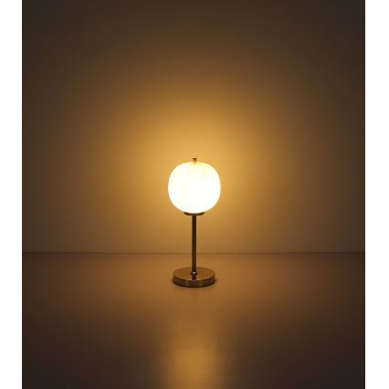 Globo - Tafellamp 1xE14/40W/230V mat chroom