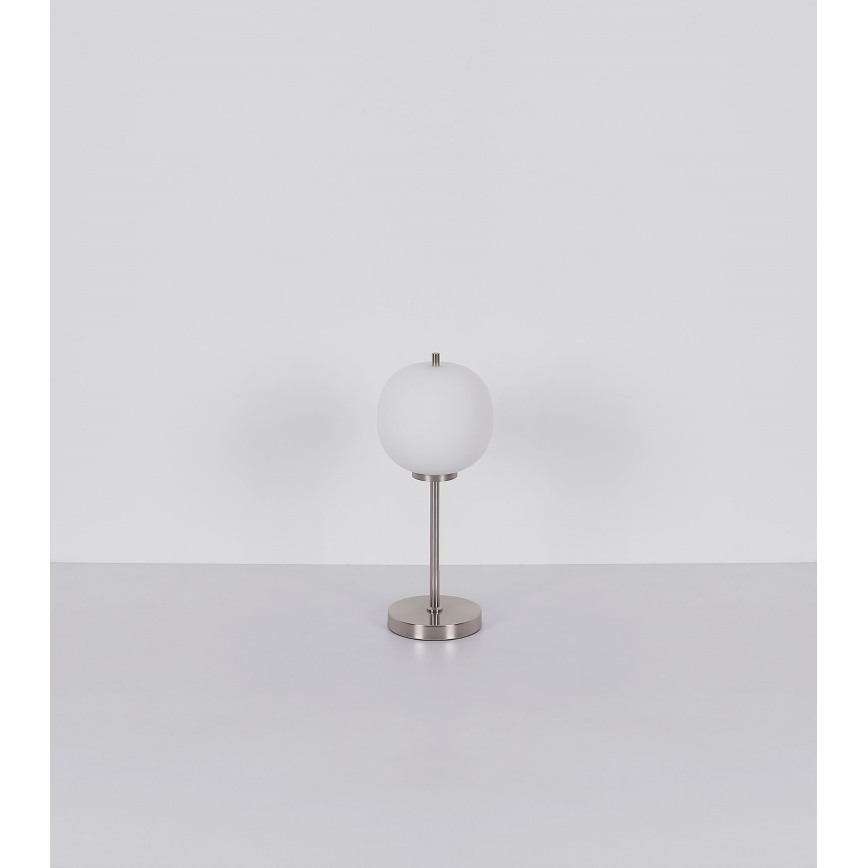 Globo - Tafellamp 1xE14/40W/230V mat chroom