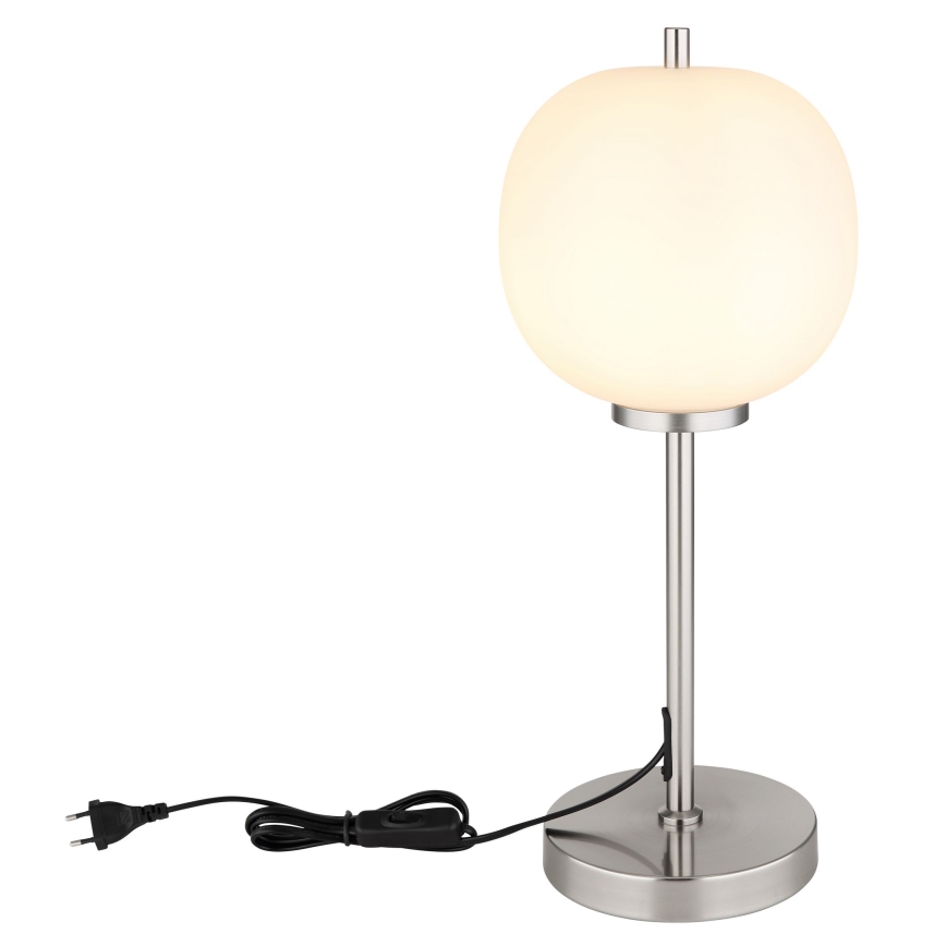 Globo - Tafellamp 1xE14/40W/230V mat chroom