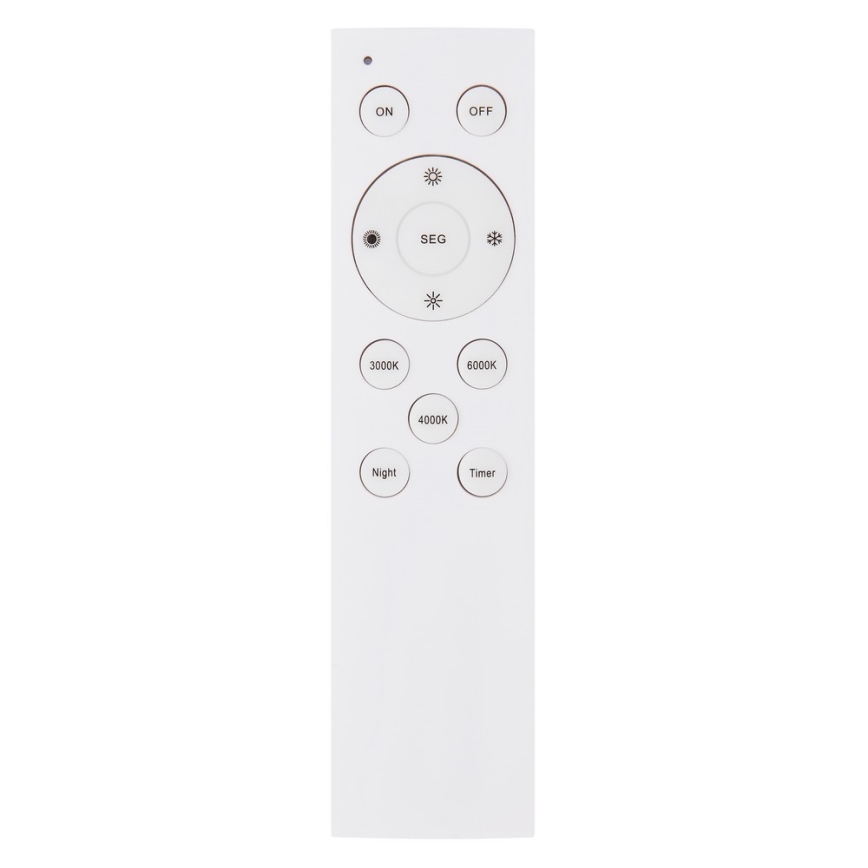 Globo - LED Dimbare plafondlamp LED / 24W / 230V + AB