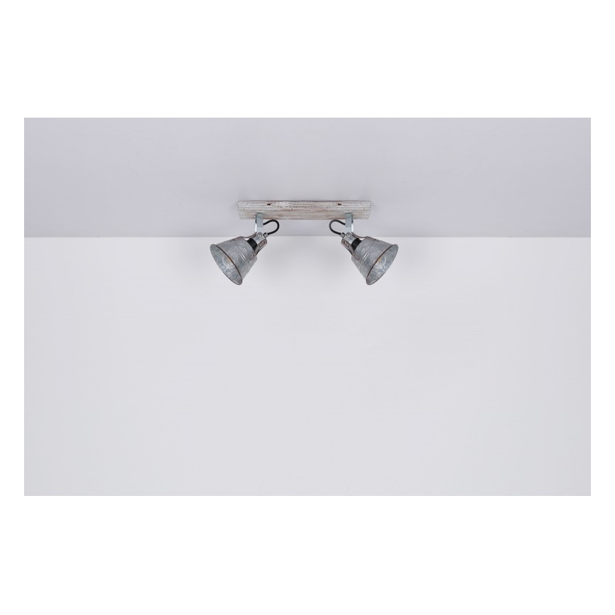 Globo - Spot 2xE27/60W/230V spar