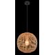 Globo - Hanglamp aan een koord 1xE27/60W/230V bamboe