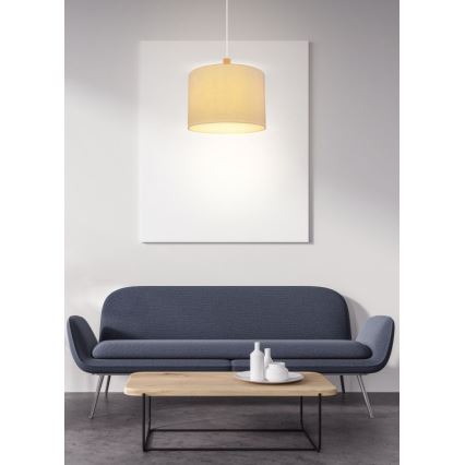 Globo 15377H - Hanglamp aan koord RAFA 1xE27/40W/230V