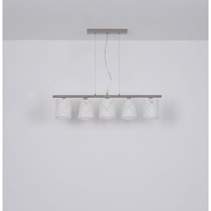 Globo - Hanglamp aan een koord 5xE14/25W/230V