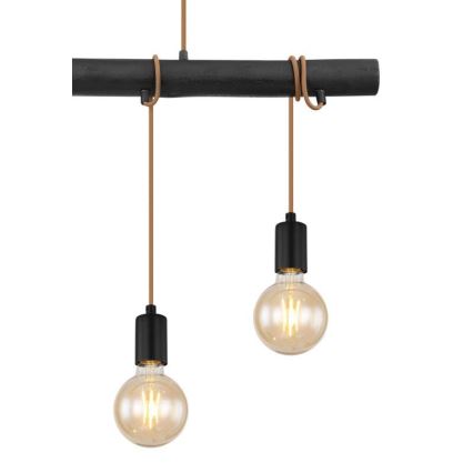 Globo 15459-4H - Hanglamp aan een koord LEO 4xE27/60W/230V