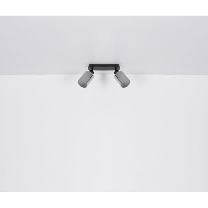 Globo - Spot 2xE27/15W/230V zwart