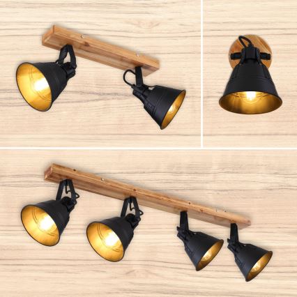 Globo - Wandspot 1xE27/60W/230V spar