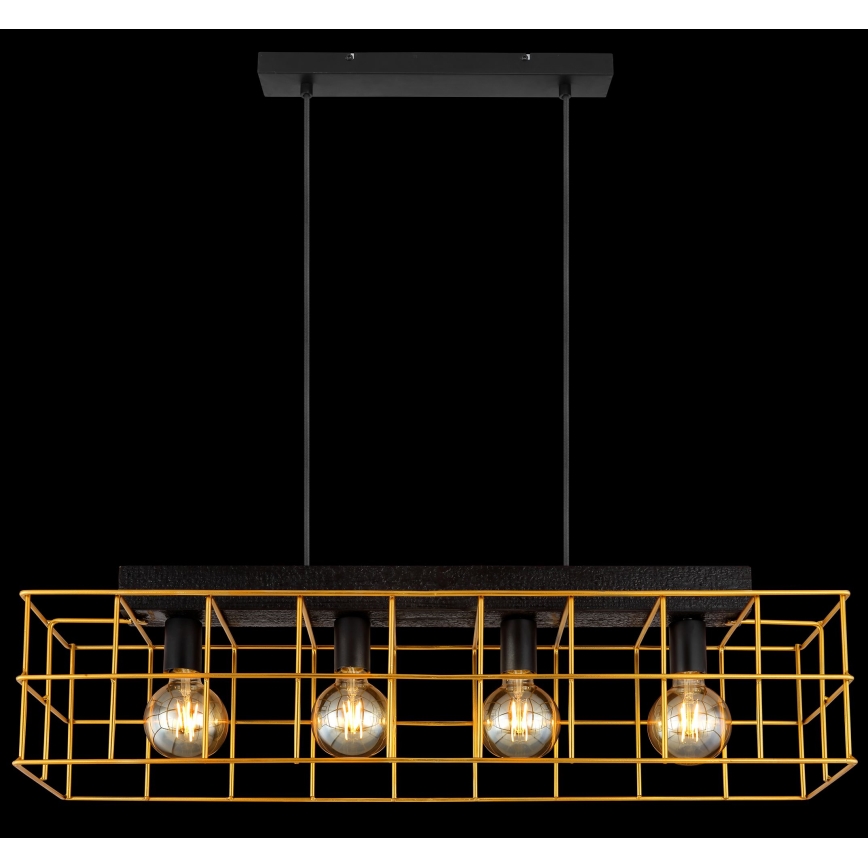 Globo - Hanglamp aan een koord 4xE27/60W/230V