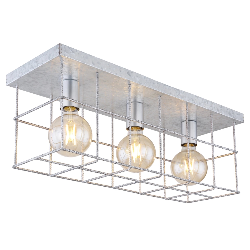 Globo 15530Z-3D - Plafondlamp MERRIL 3xE27/60W/230V
