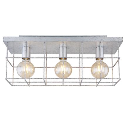 Globo 15530Z-3D - Plafondlamp MERRIL 3xE27/60W/230V