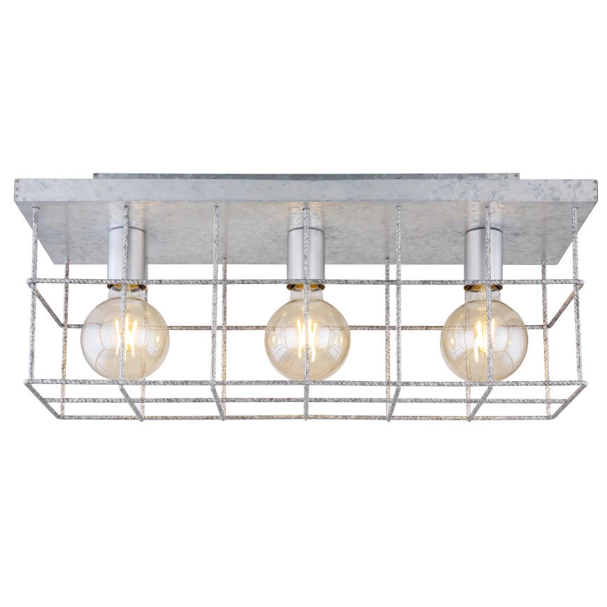 Globo 15530Z-3D - Plafondlamp MERRIL 3xE27/60W/230V