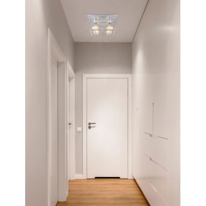 Globo 15530Z-4D - Plafondlamp MERRIL 4xE27/60W/230V