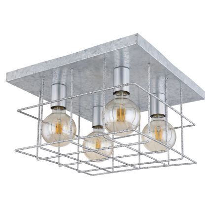 Globo 15530Z-4D - Plafondlamp MERRIL 4xE27/60W/230V