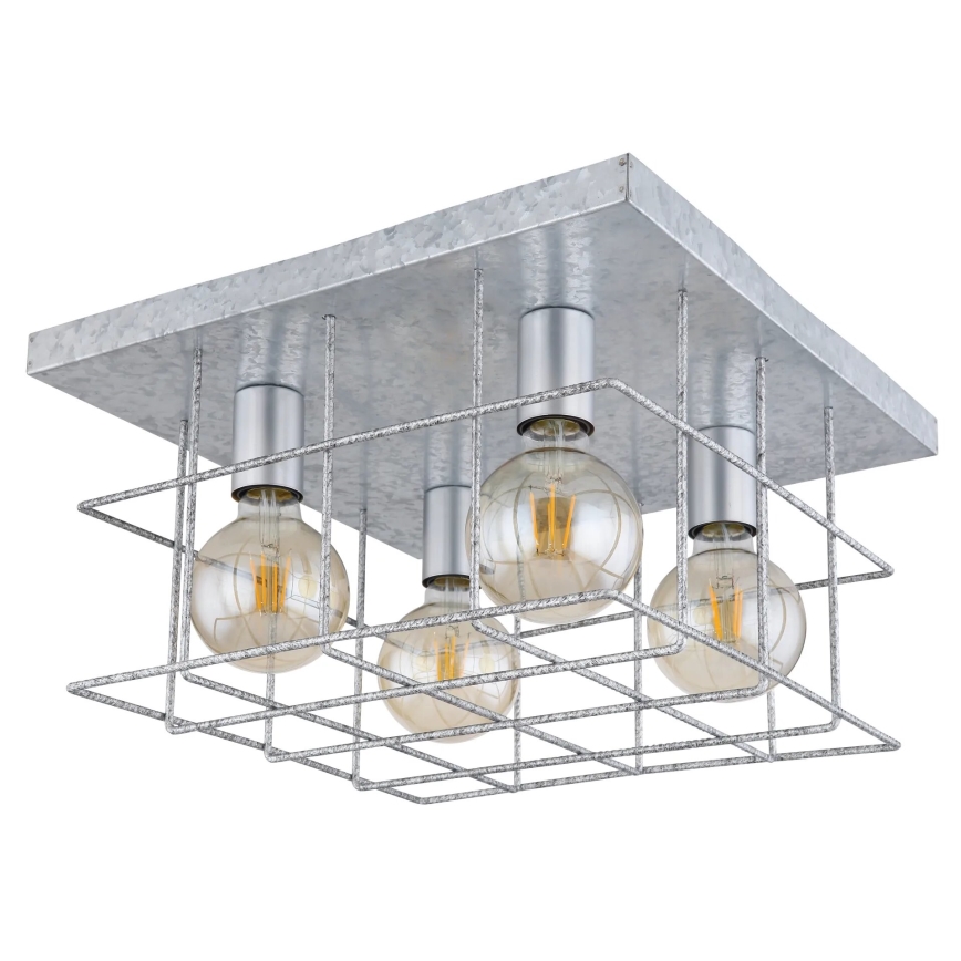 Globo 15530Z-4D - Plafondlamp MERRIL 4xE27/60W/230V