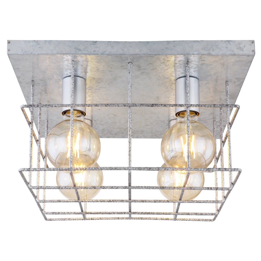 Globo 15530Z-4D - Plafondlamp MERRIL 4xE27/60W/230V