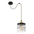 Globo 15533H - Hanglamp aan een koord COMMA 1xE27/40W/230V