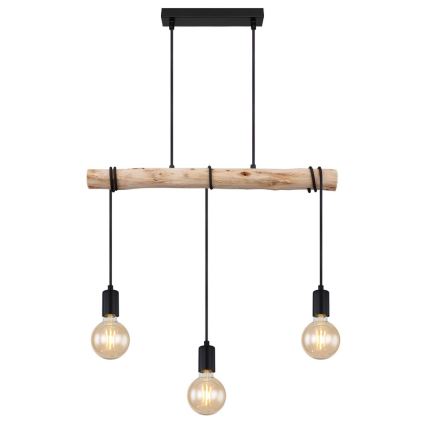 Globo - Hanglamp aan kabel 3xE27/60W/230V