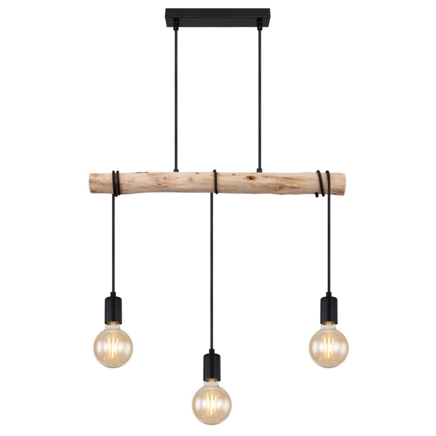 Globo - Hanglamp aan kabel 3xE27/60W/230V