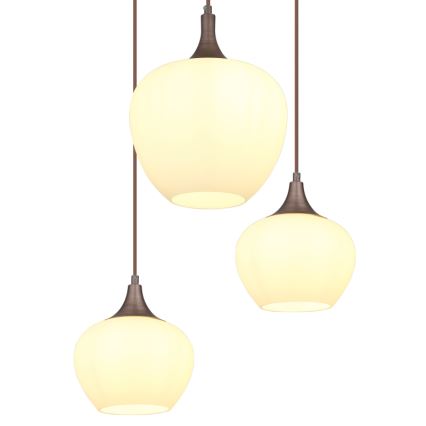 Globo - Hanglamp aan een koord 6xE27/40W/230V wit