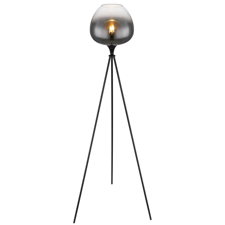 Globo - Vloerlamp 1xE27/60W/230V zwart