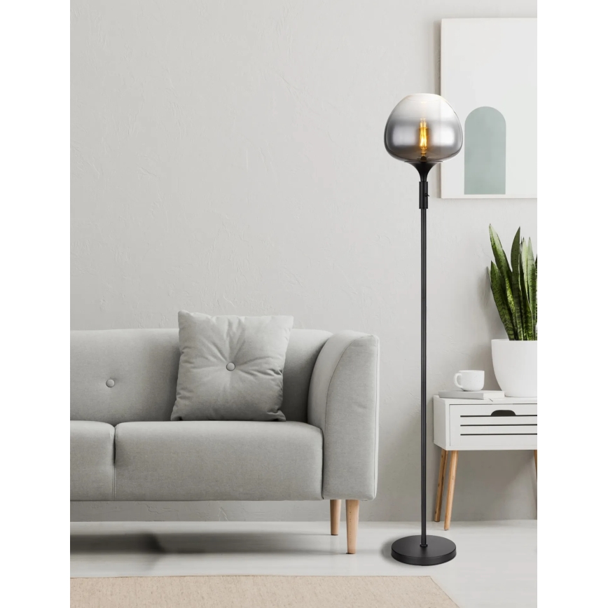 Globo - Vloerlamp 1xE27/40W/230V zwart