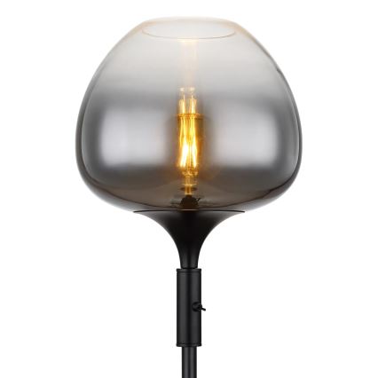 Globo - Vloerlamp 1xE27/40W/230V zwart