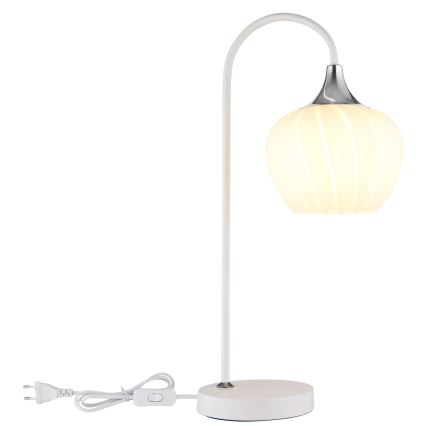 Globo - Tafellamp 1xE27/40W/230V wit