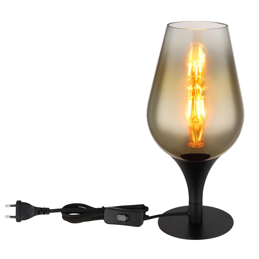 Globo - Tafellamp 1xE27/40W/230V diameter 15 cm goud