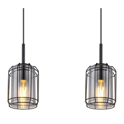 Globo - Hanglamp aan koord 3xE27/60W/230V