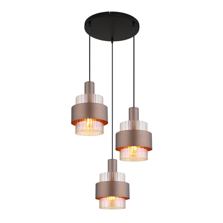 Globo - Hanglamp met kabelophanging 3xE27/60W/230V