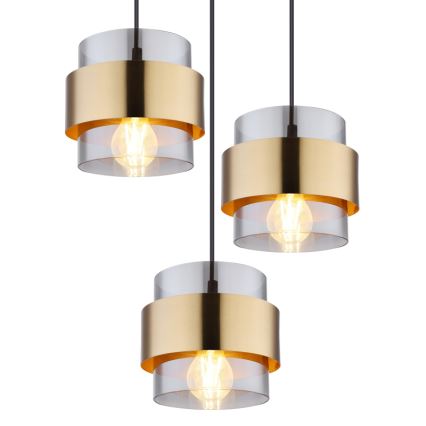 Globo - Hanglamp aan een koord 8xE27/60W/230V