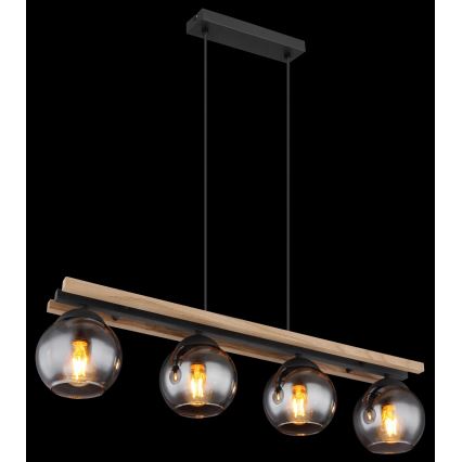 Globo - Hanglamp aan een koord 4xE27/25W/230V