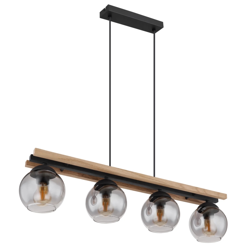 Globo - Hanglamp aan een koord 4xE27/25W/230V