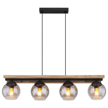 Globo - Hanglamp aan een koord 4xE27/25W/230V