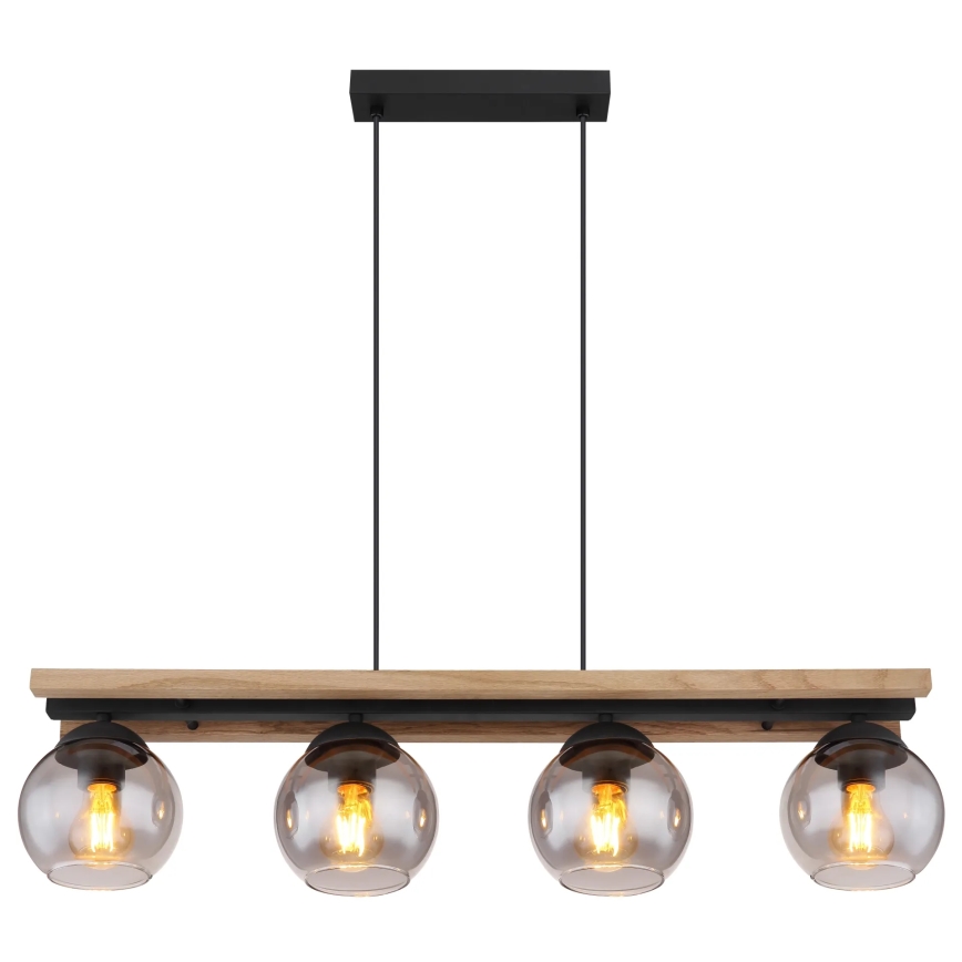 Globo - Hanglamp aan een koord 4xE27/25W/230V