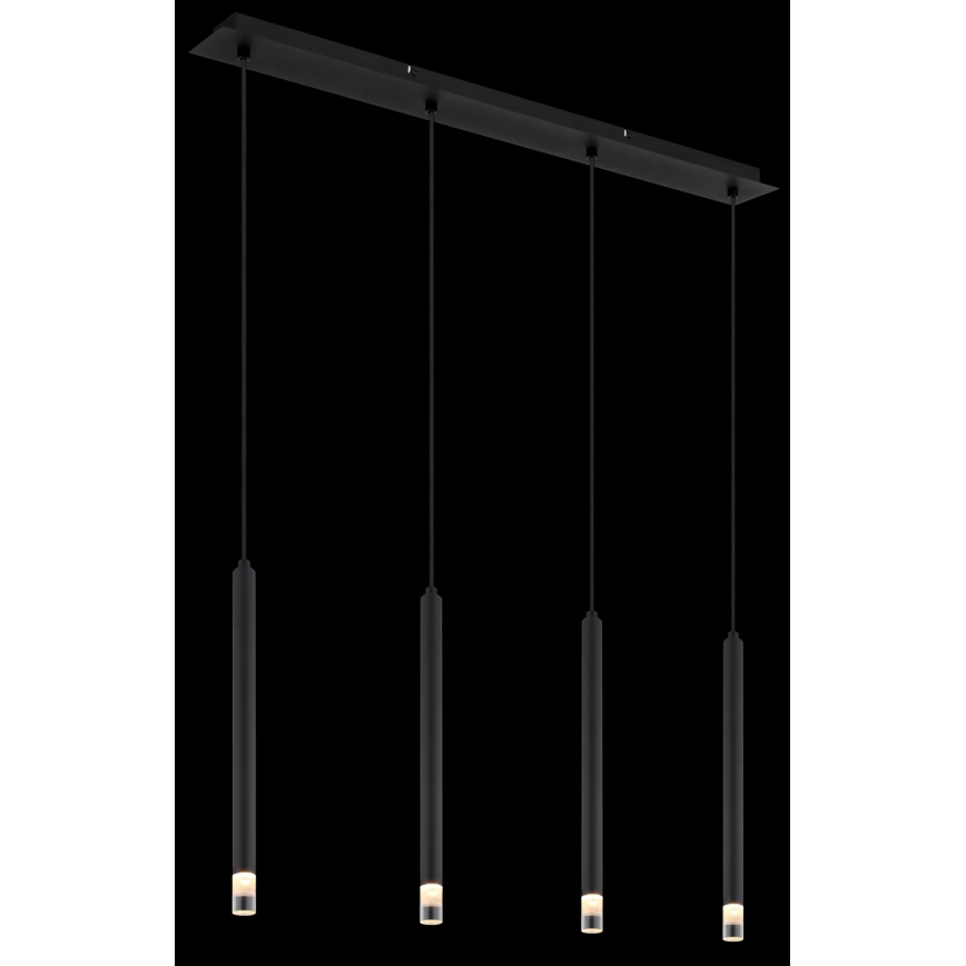 Globo - Hanglamp aan een koord 4xG9/4W/230V zwart