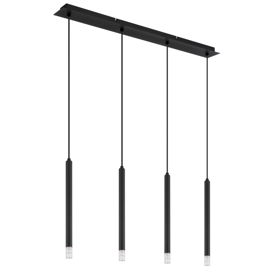 Globo - Hanglamp aan een koord 4xG9/4W/230V zwart
