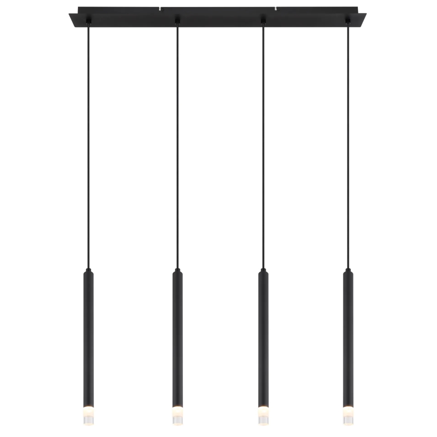 Globo - Hanglamp aan een koord 4xG9/4W/230V zwart