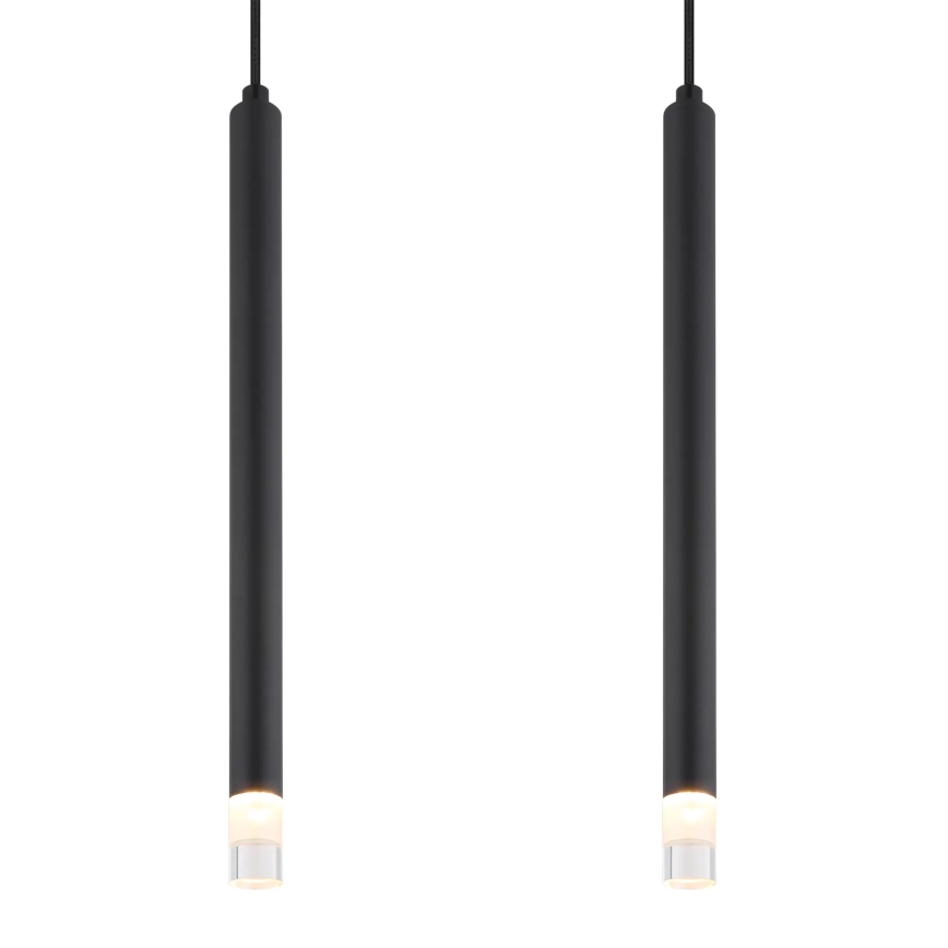 Globo - Hanglamp aan een koord 4xG9/4W/230V zwart