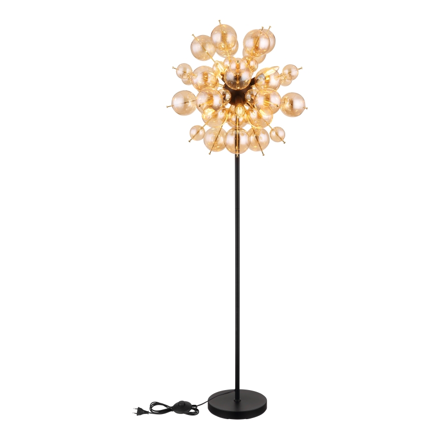 Globo - Vloerlamp 6xE14/25W/230V goudkleurig