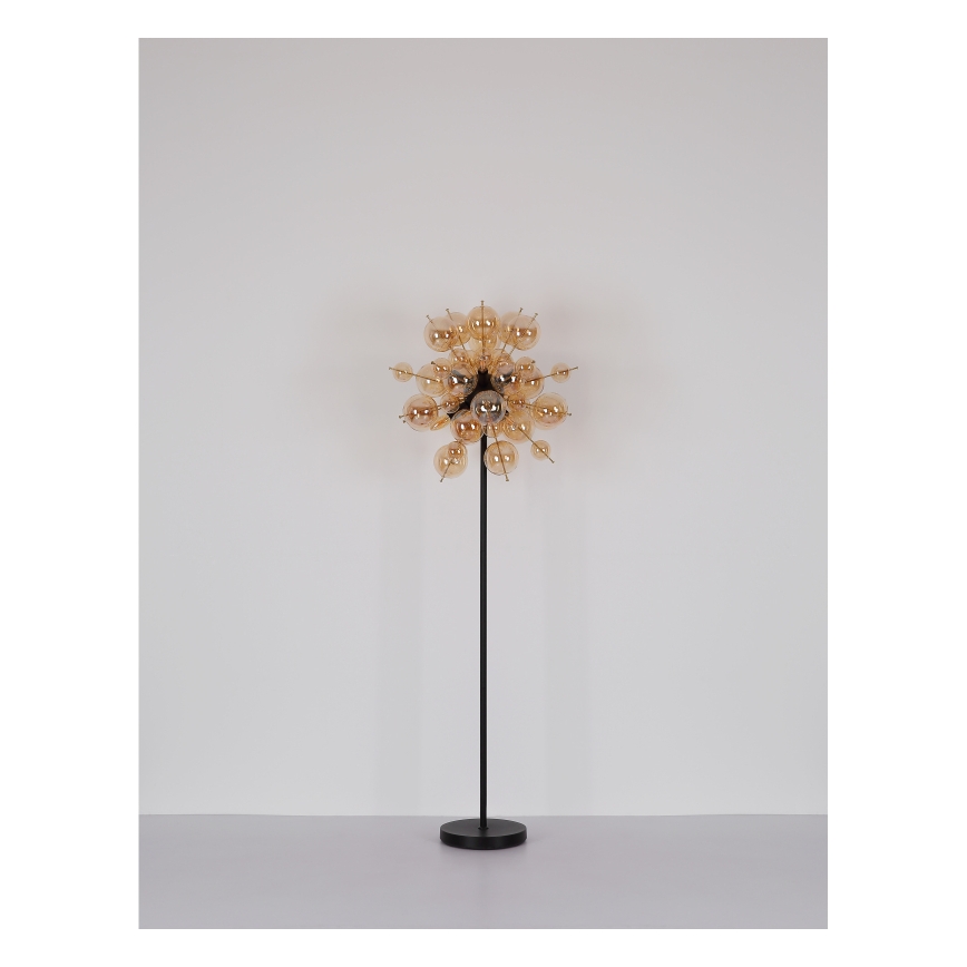 Globo - Vloerlamp 6xE14/25W/230V goudkleurig