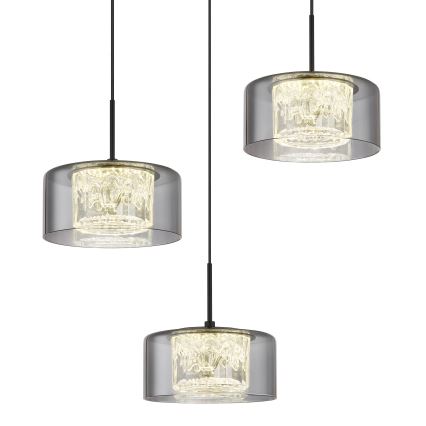 Globo - LED Hanglamp aan een koord 3xLED/8W/230V