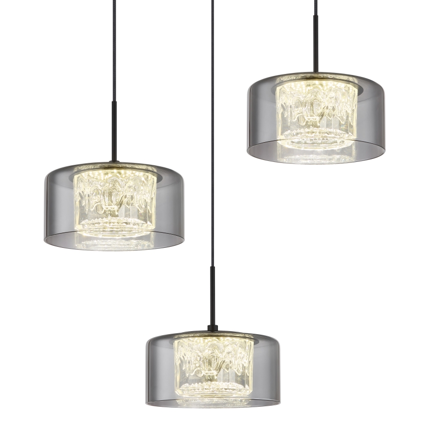 Globo - LED Hanglamp aan een koord 3xLED/8W/230V
