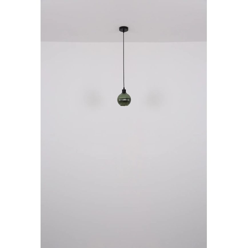 Globo - Hanglamp aan een koord 1xE27/25W/230V diameter 15 cm koper