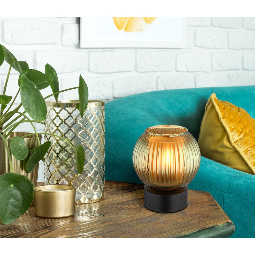 Globo - Tafellamp 1xE27/25W/230V diameter 15 cm groen