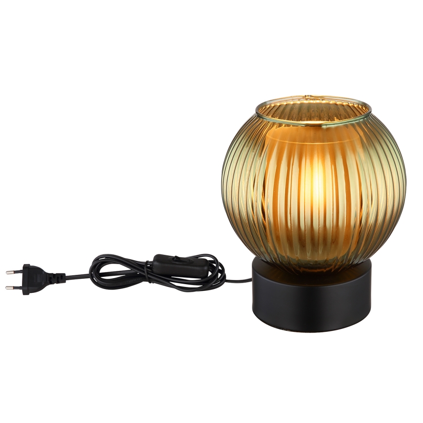 Globo - Tafellamp 1xE27/25W/230V diameter 15 cm groen