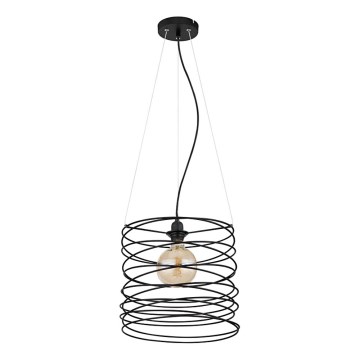 Globo 15640H - Hanglamp met kabel TILLY 1xE27/60W/230V zwart