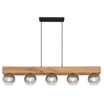Globo - Hanglamp aan kabel 5xE27/40W/230V